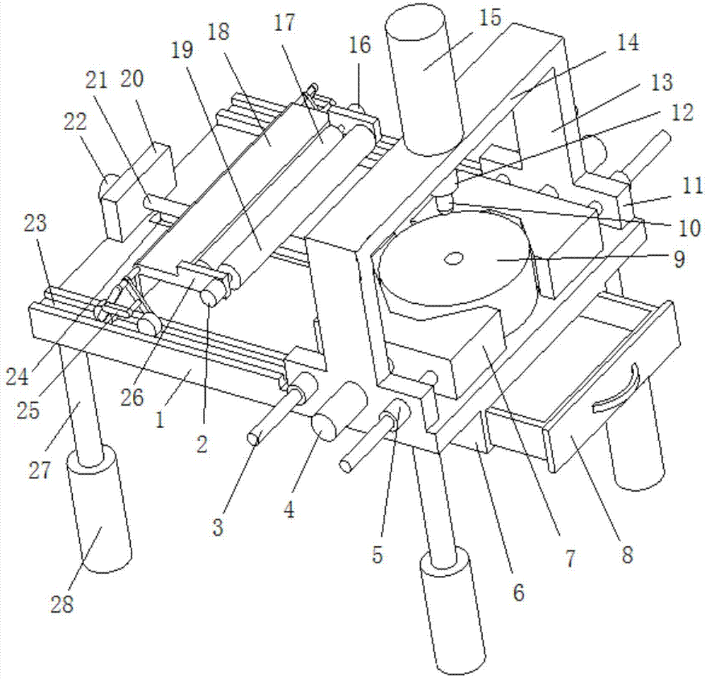 一种多功能铝型材模具加工装置的工作方法