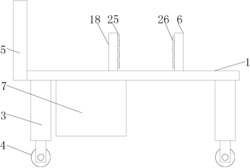 一种建筑工地用钢管搬运推车