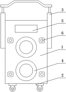 一种具有空气温湿度检测功能的音箱