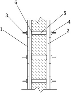 一种房屋建筑现浇墙体构件