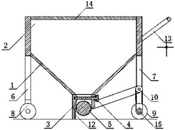 一种建设工程用白灰放线装置