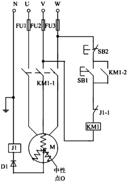 三相异步电动机缺相保护电路