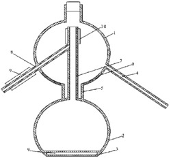 一种多级分馏烧瓶