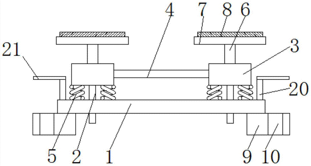 一种便于调节的桥梁建设用桥梁梁板操作架