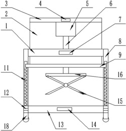 一种建筑施工用移动便携水泥搅拌装置
