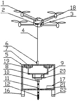 一种便于取土的高效型无人机