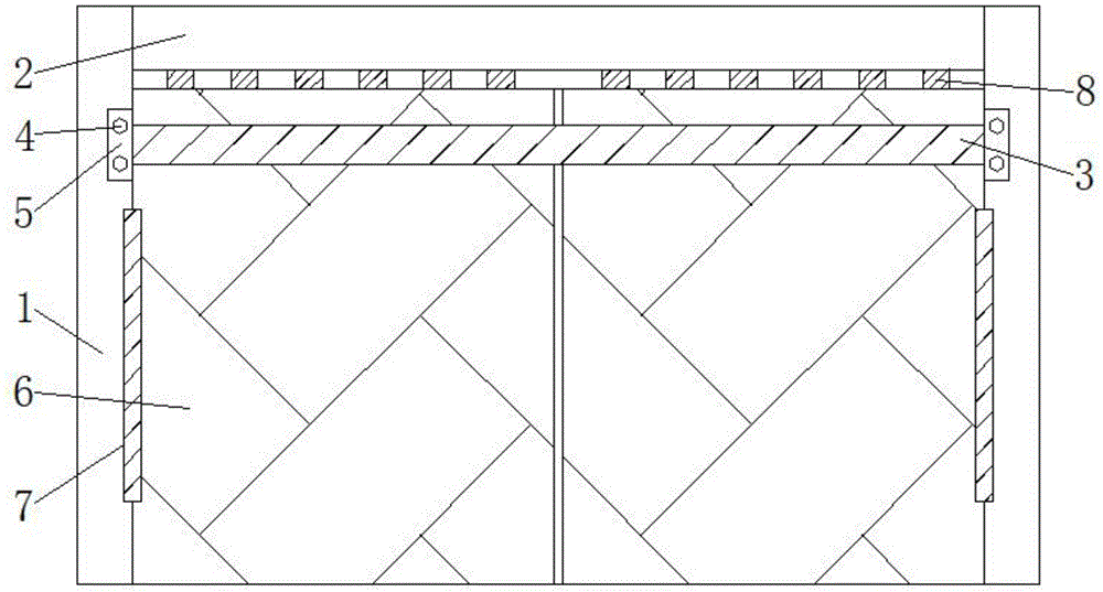 一种新型铝合金门框