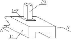 一种隧道用轨道结构、机车和相应轨道系统