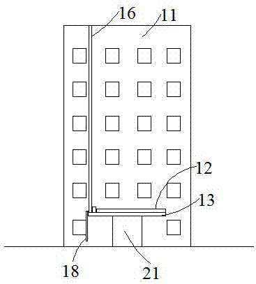 一种垂直绿化房屋建筑