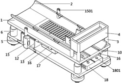 兽医治疗用的操作台结构