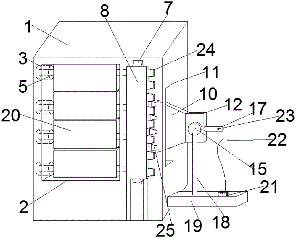 一种智能高分子基新型材料透气窗