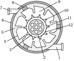 一种内炉体异型换热式煤炉具