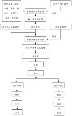 一种降血脂和降血压的功能食品及其二步发酵制备方法