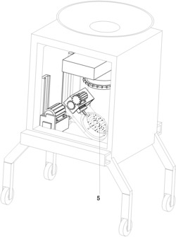 一种具有防积堵功能的建筑工地用快速筛沙机