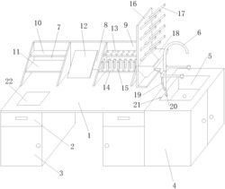 一种化学实验桌