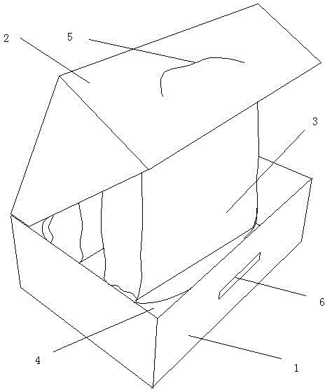 一种鞋盒纸箱