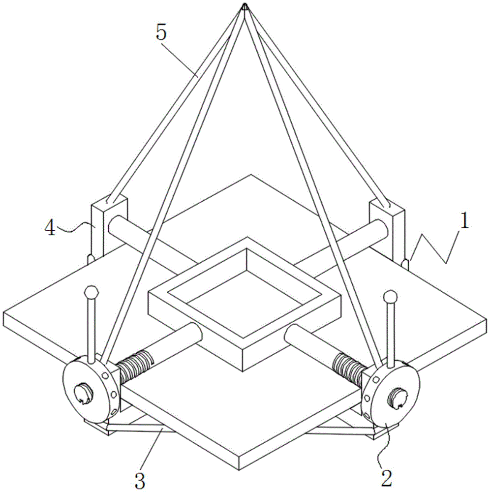 一种施工建筑用封顶结构