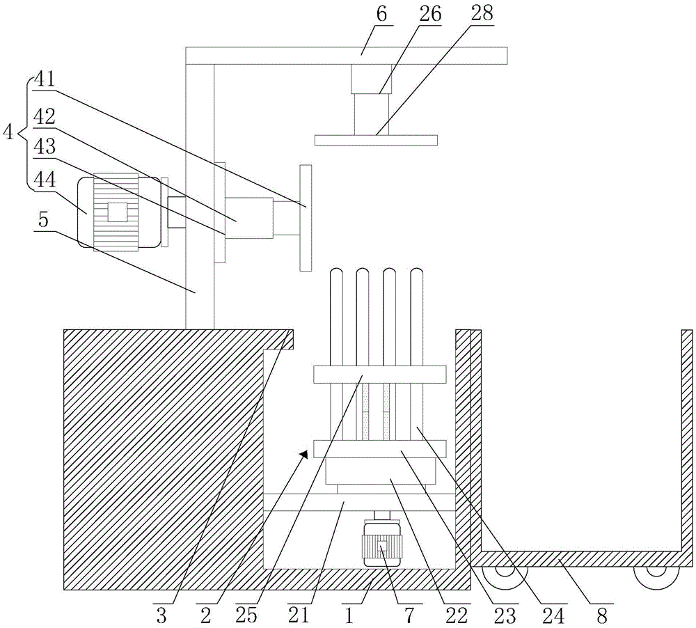 一种房屋建筑用钢筋折弯机
