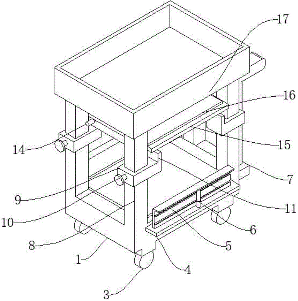 园林绿化用花盆运输工具