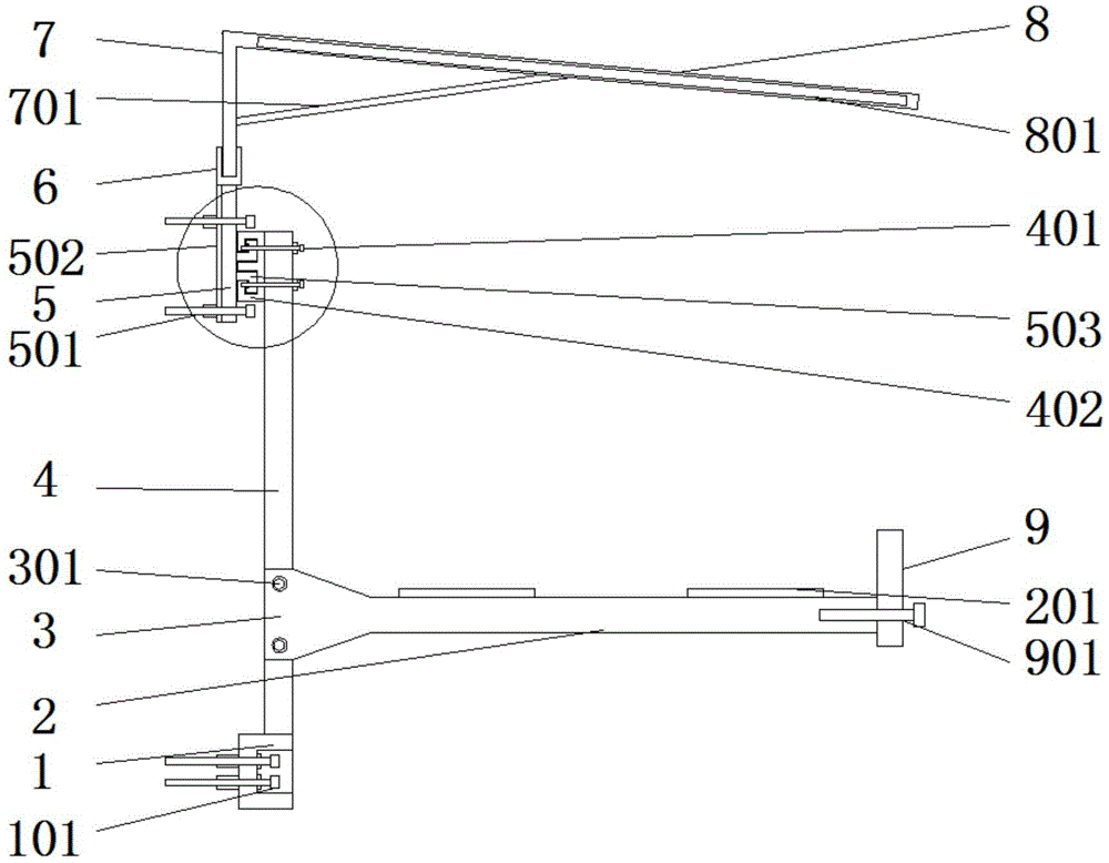 一种建筑空调室外机用支架