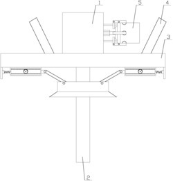 一种具有遮挡污水功能的智能型便携式取样钻机