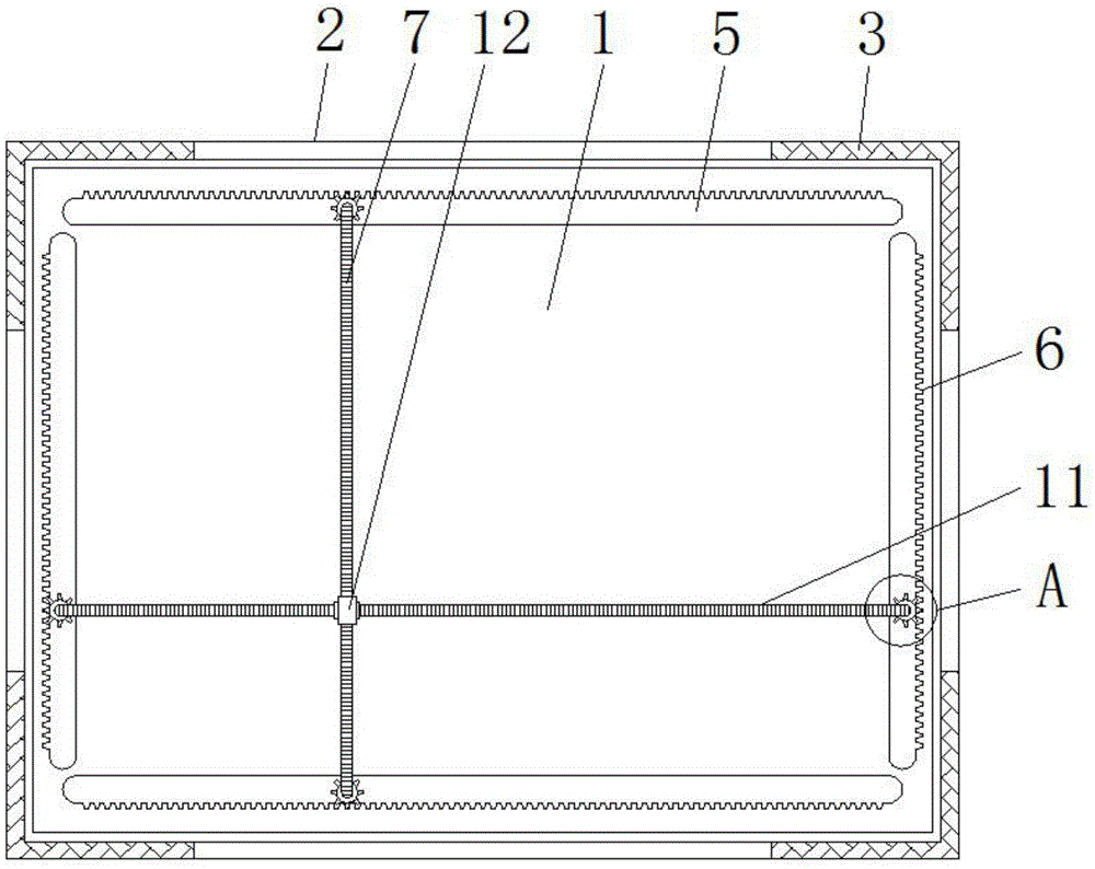 一种电子器件安装结构