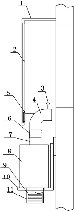 一种绿色建筑的通风装置