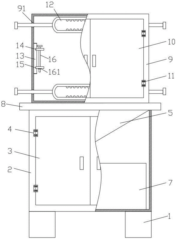 一种建筑施工用的钢板表面除锈装置