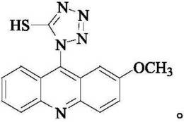 一种吖啶巯基四唑类化合物及其制备方法和用途