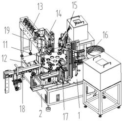 一种齿轮注油器箱体组装机