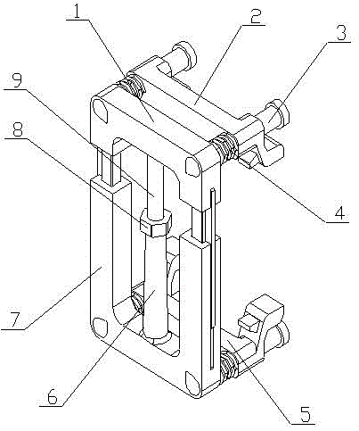 一种高压容器紧固法兰预紧器