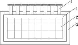 一种铸造文字用的活字芯盒