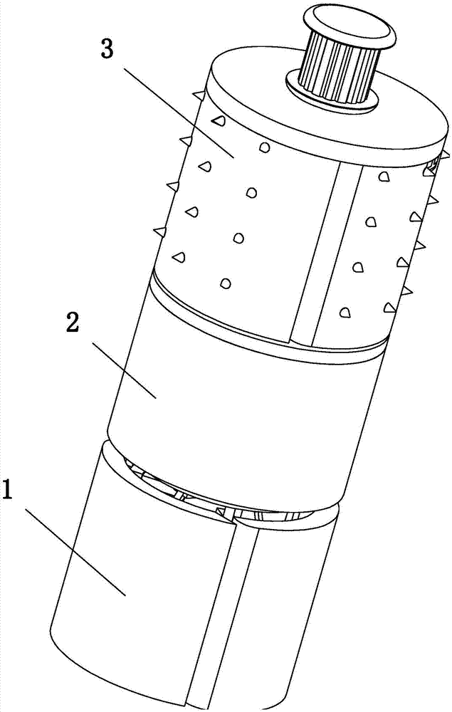 一种建筑桩基沉管扩底取土装置的工作方法