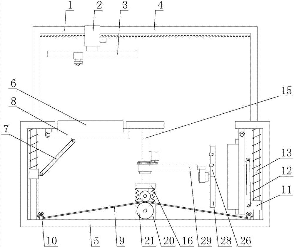 一种基于物联网的具有平台清洗功能的高效3D打印机