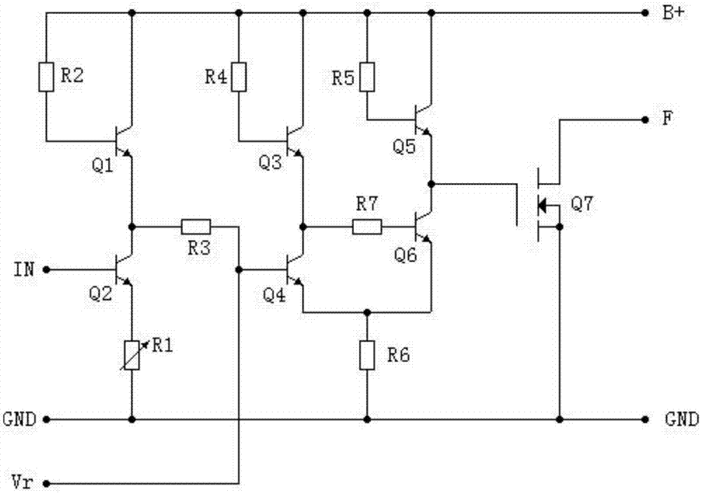 一种温漂系数双向连续可调的控制电路和电压调节器