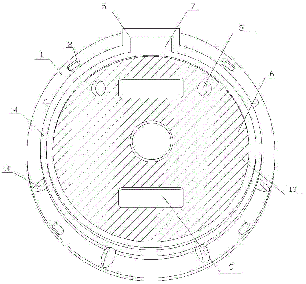 一种市政工程用高强度井盖