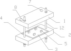 一种插线面板注塑模具