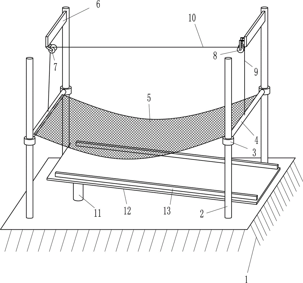 一种建筑施工用筛沙设备