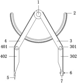 一种高等数学多功能指针式绘图教学仪