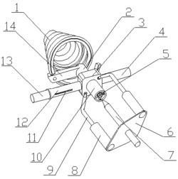 一种建筑施工塑胶颗粒搅拌器