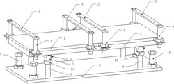 一种制作压力注浆模具的工作台