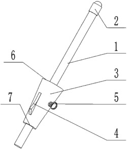 一种多功能语文教学用写字矫正笔套