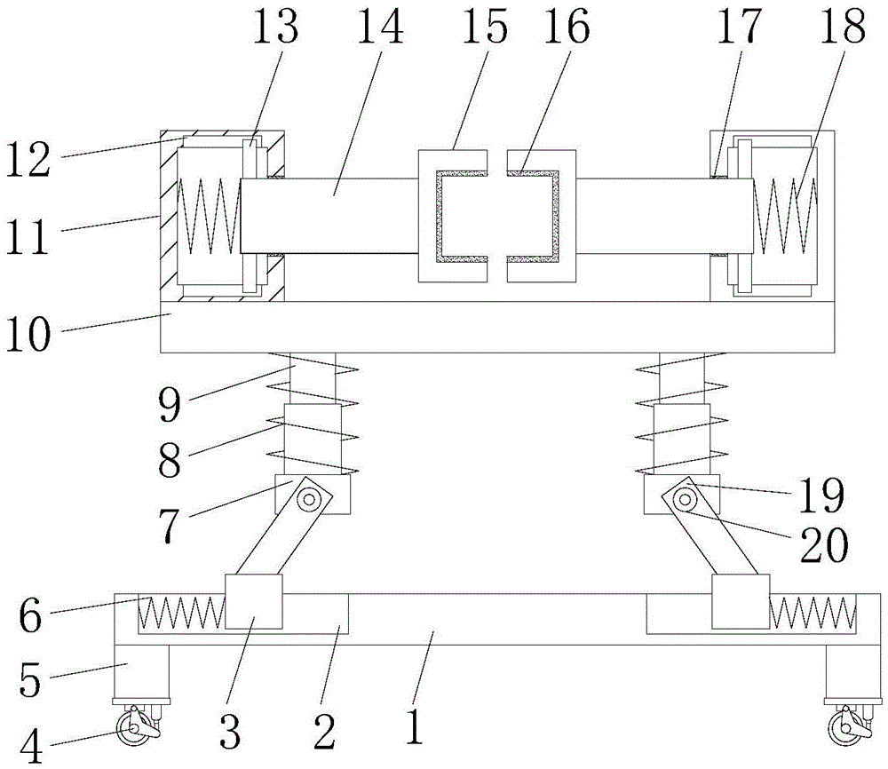 一种模具加工用工作台